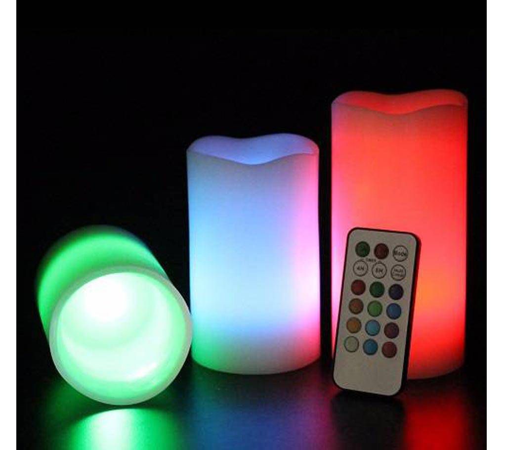 Electric LED Wax candle-3 pc 