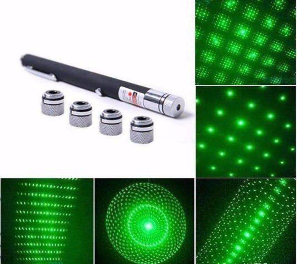 5-In-1 green laser pointer
