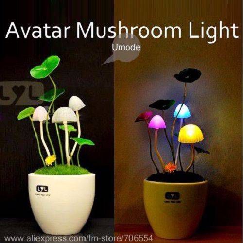 LED Mushroom Light (1Ps)