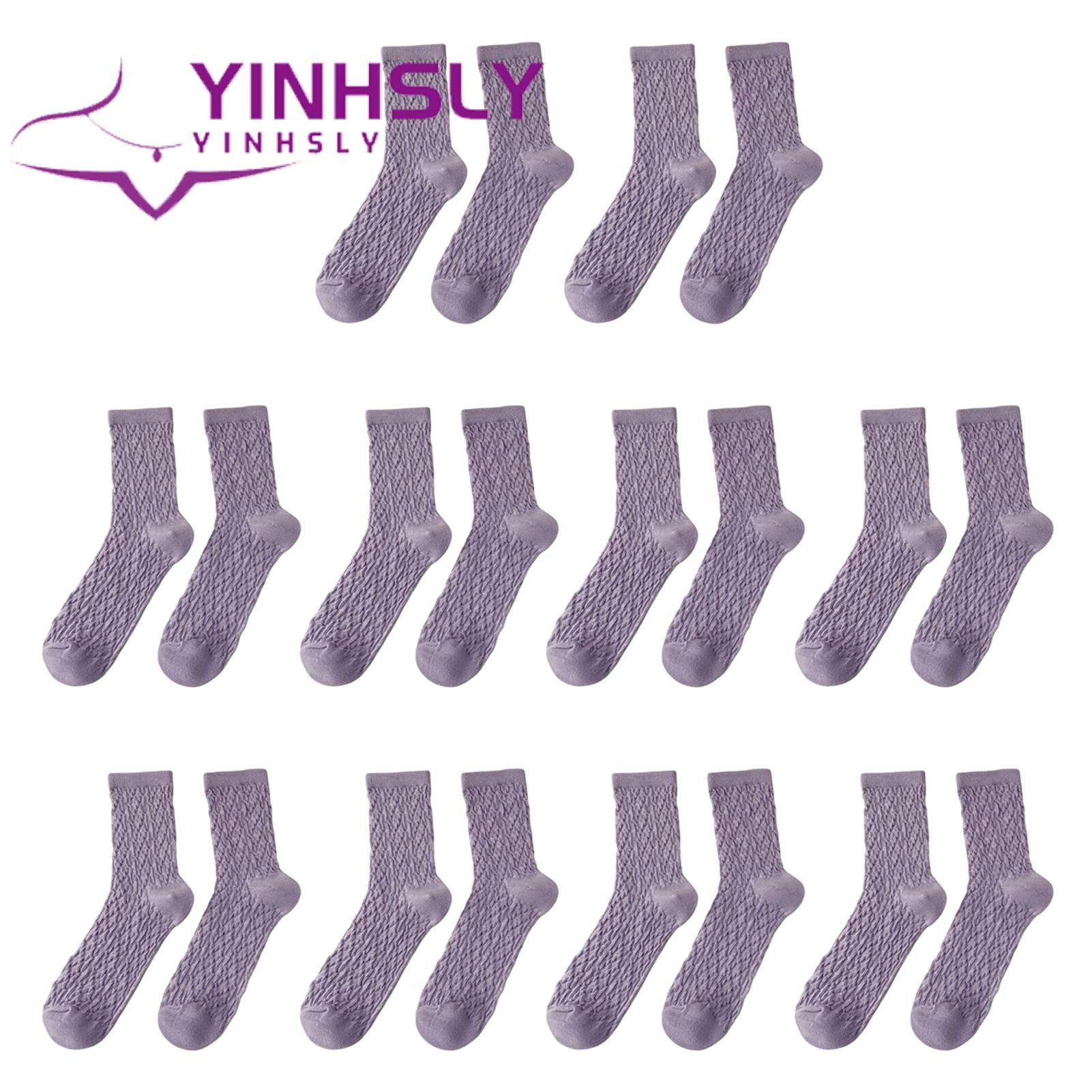Long Socks Pure Colors Anti-pilling Lady Ankle Running Socks