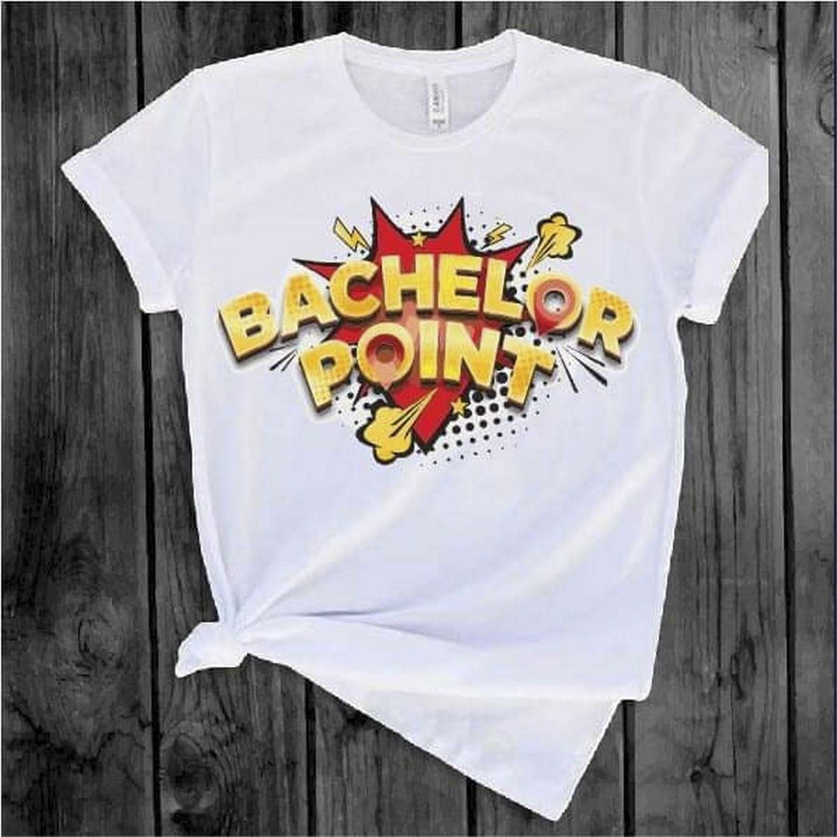 Bachelor point t-shirt