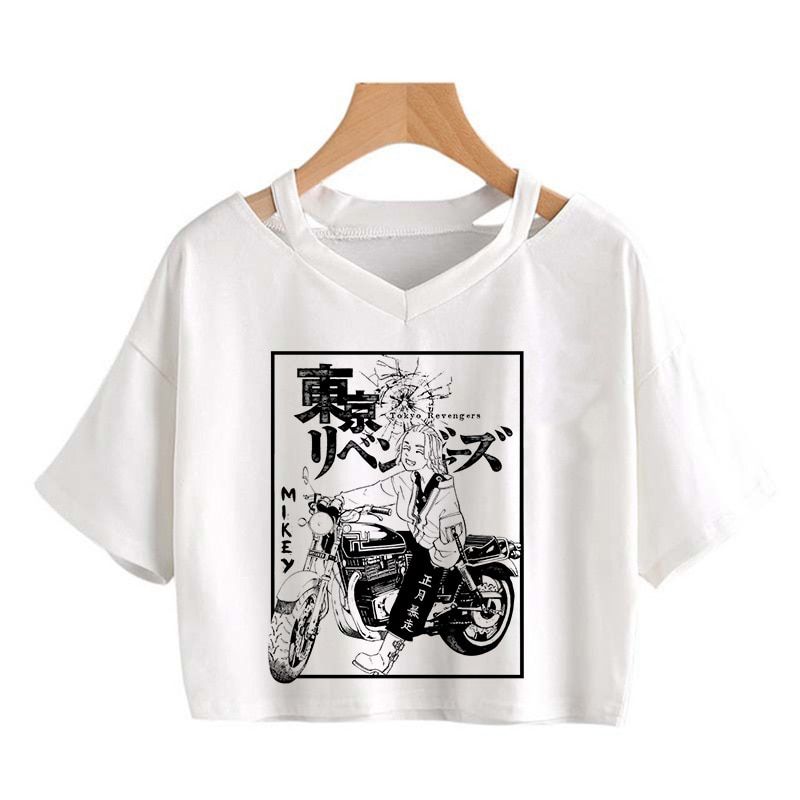 Jnese Anime Tokyo Revengers T Shirt Kawaii Harajuku Manga Graphic Tees Anime T-shirt Summer Tops Tshirt  90s Streetwear Tee