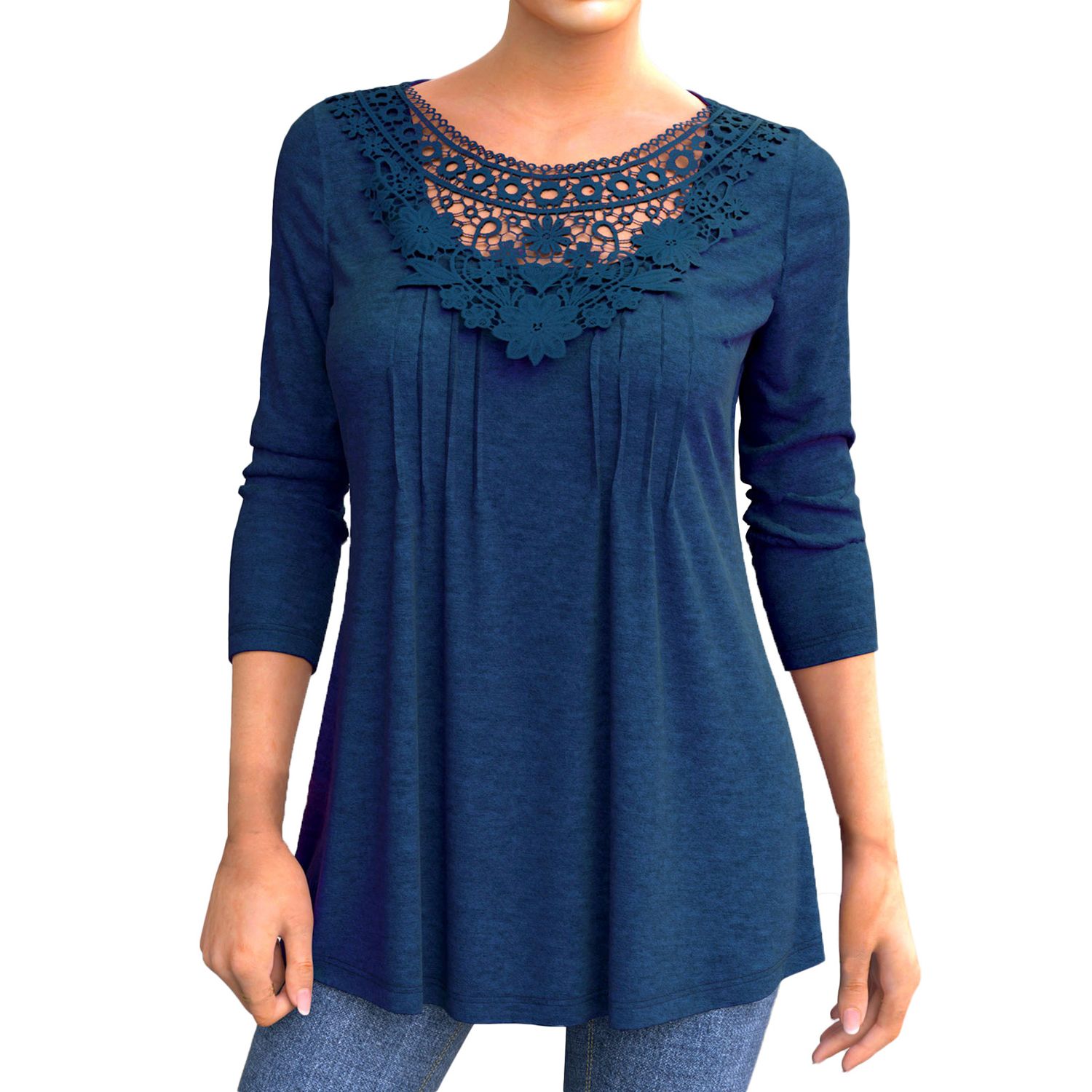 Women Tops Le Stitching Female Long Sleeve Shirt