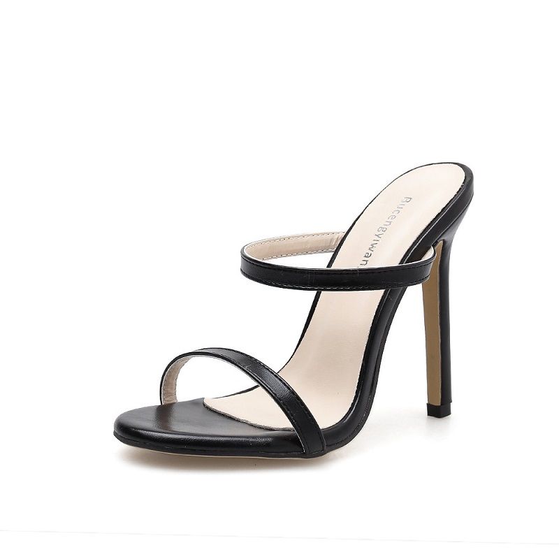 Ladies High Heel Sandals Fashion Strappy Sandals