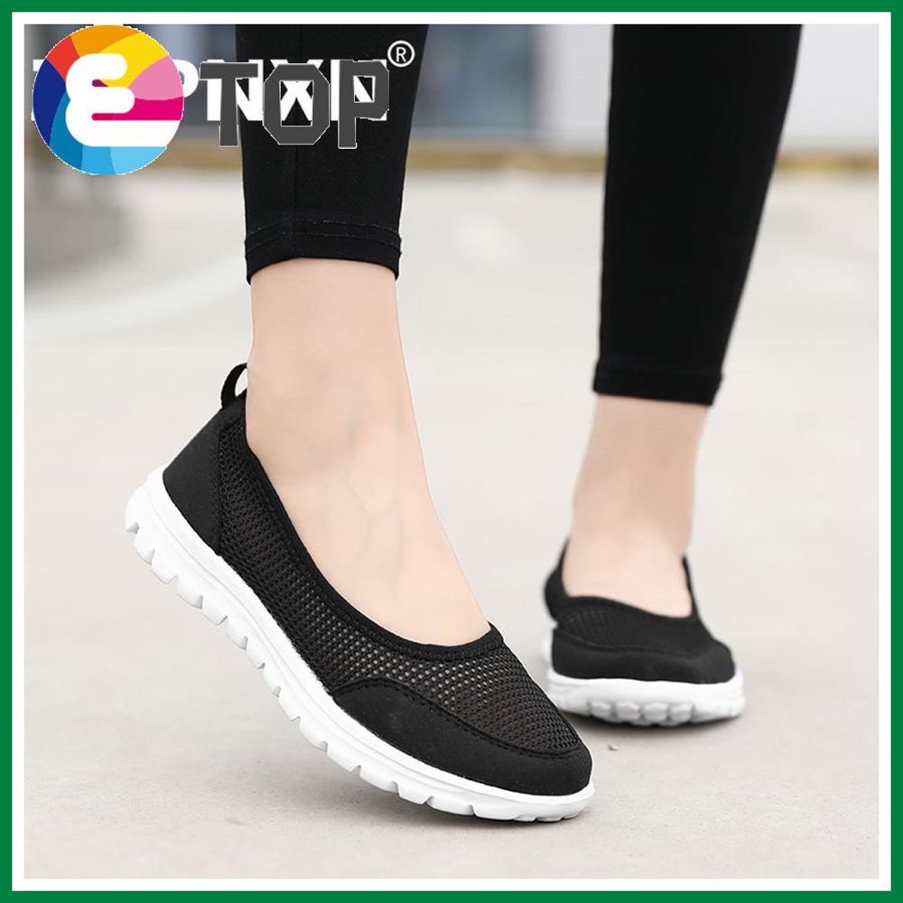 Korean Fashion Women Loafers Casual Summer Hollow Lightweight Walking Shoes