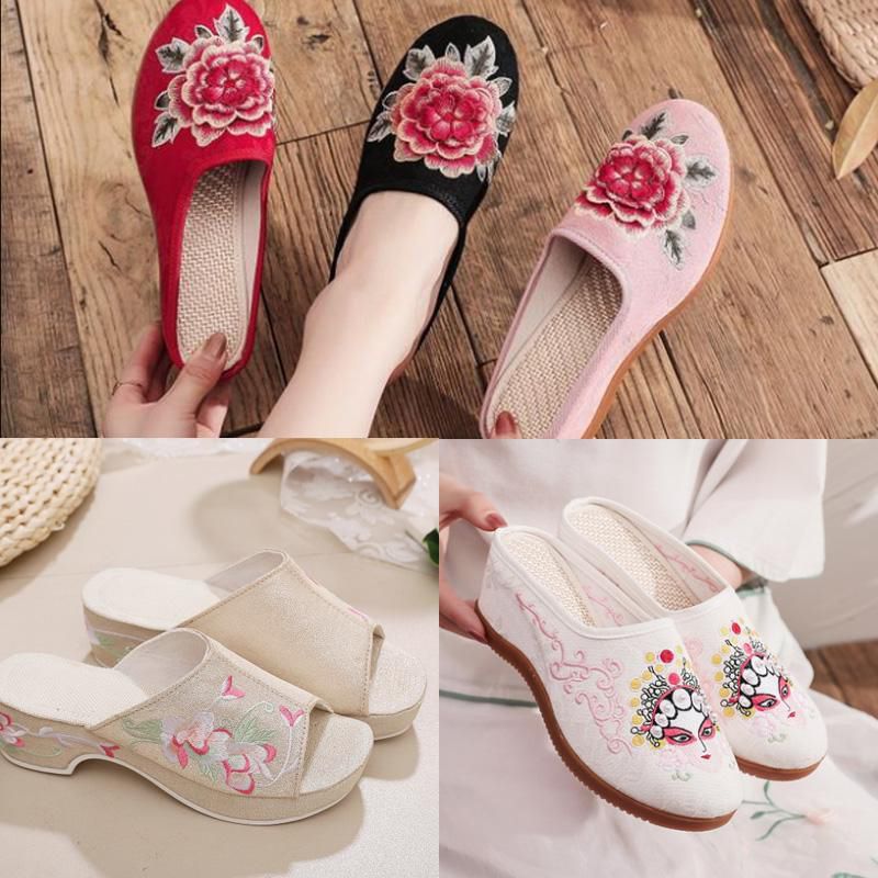 Mules Shoes For Women Korea Mules Women Flat Shoes For Women Mules Sandals 042120