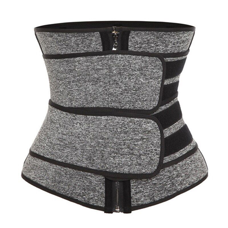 Neoprene Sauna Shaper Waist Trainer  Trimmer Workout Fitness Corset Sweat Slimming Belt for Women Weight Loss Compression