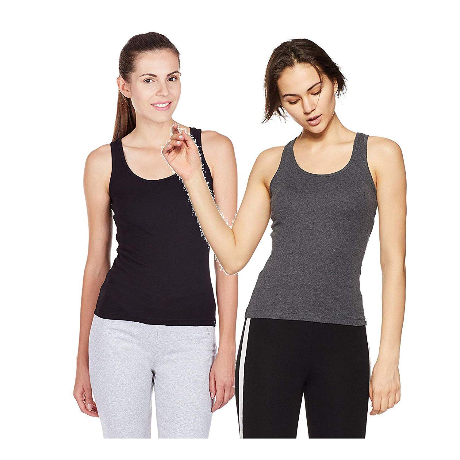 Pack of 2 Women's  Sleeveless  T-shirt