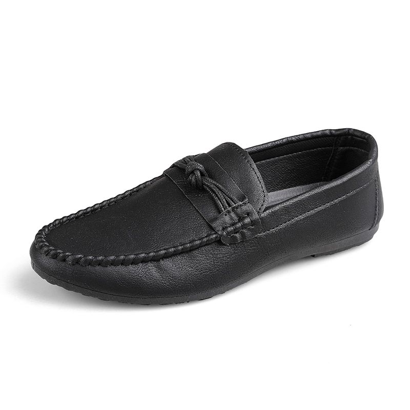 Men Loafers Shoes Man Fashion Comfy Slip-on Drive Moccasins Footwear Male Leather Boat Shoes Men Casual Shoes