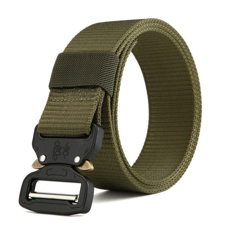 Outdoor Tactical Belt Nylon Belts Adjustable Military Style Waist Belt Knock Off Emergency Survival Belt ZS3 - Belt For Men