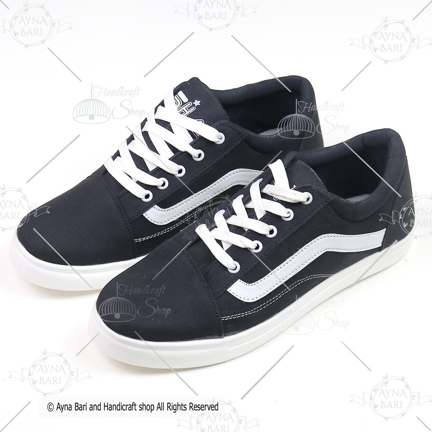 VANS Old Skool Classic Shoes | VANS shoe form man | Shoe for man | Sneakers for man | Shoe for Boys and Girls [ Handicraft Shop ]