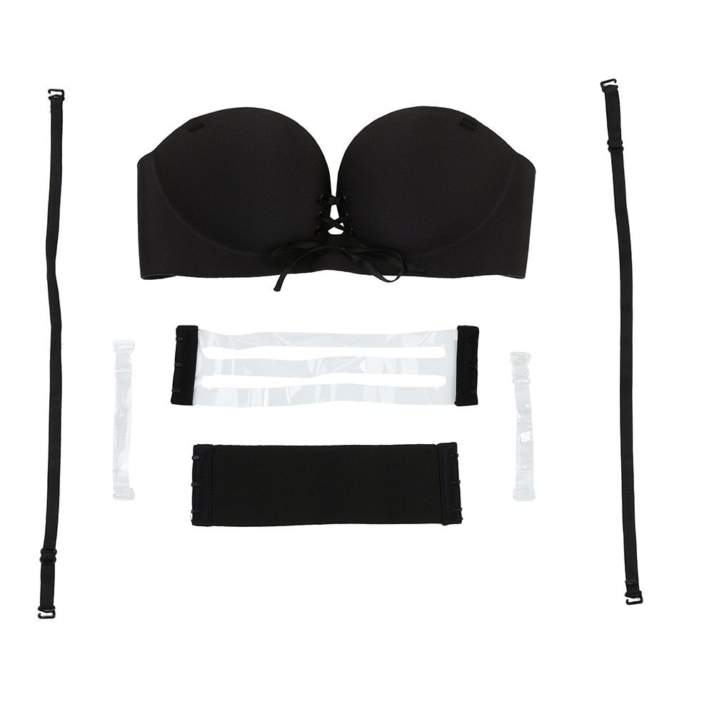 Multipurpose Women Strapless Bras Push Up Bra Backless Bra Wire Free лифчик без косточек staniki damskie brassiere femme sütyen