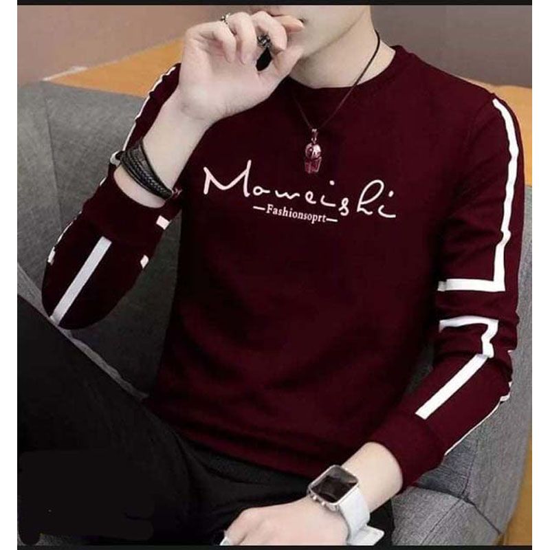Full Sleeve Stylish  T-shirt for Men
