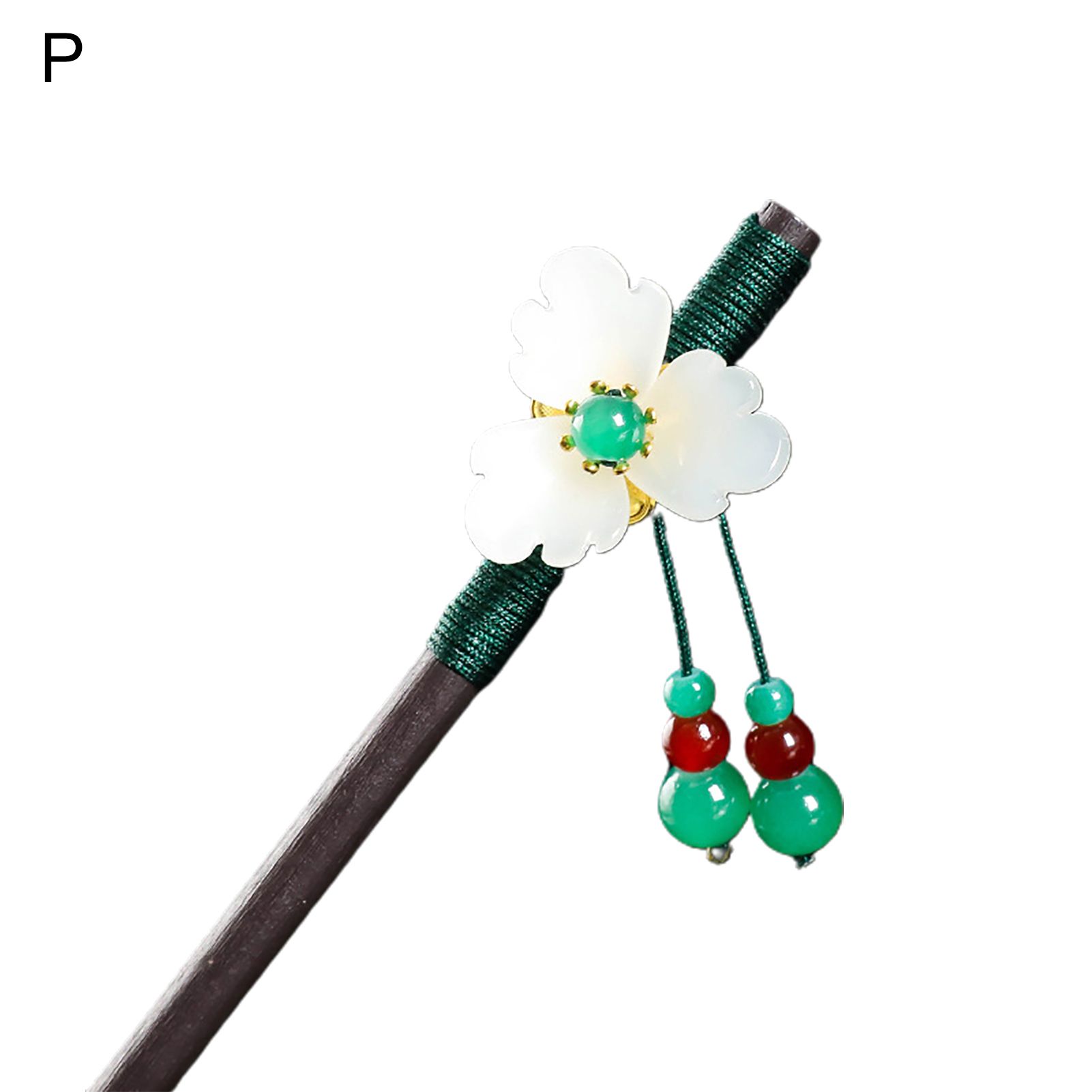 Hair Bun Stick Shining Vintage Wood Chinese Hair Chopstick