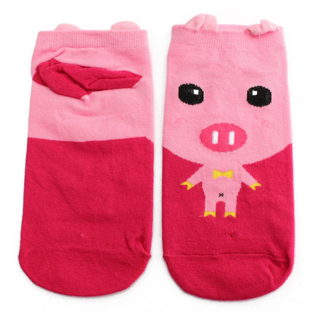 Cute 3D Lovely Cartoon Women Ladies Girls Teens Pupils Ankle Cotton Rich Socks