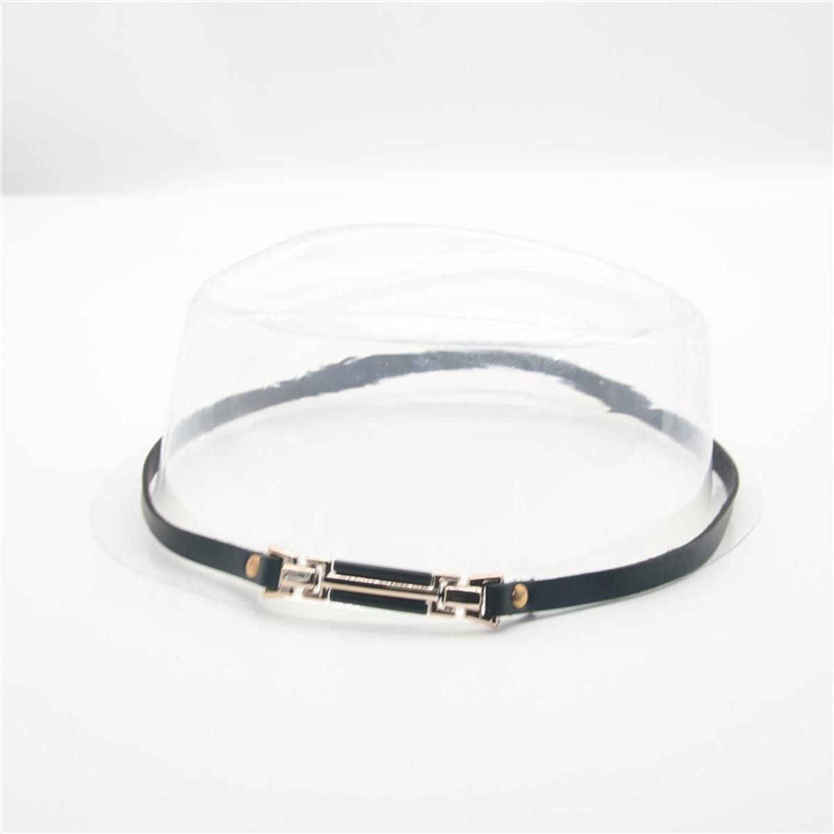 2 Pcs Belts Women Men Fedora Hats Band Belts Yellow Red Black Green Khaki Black Chain Belt Band for Fedora Felted Hats Women Men