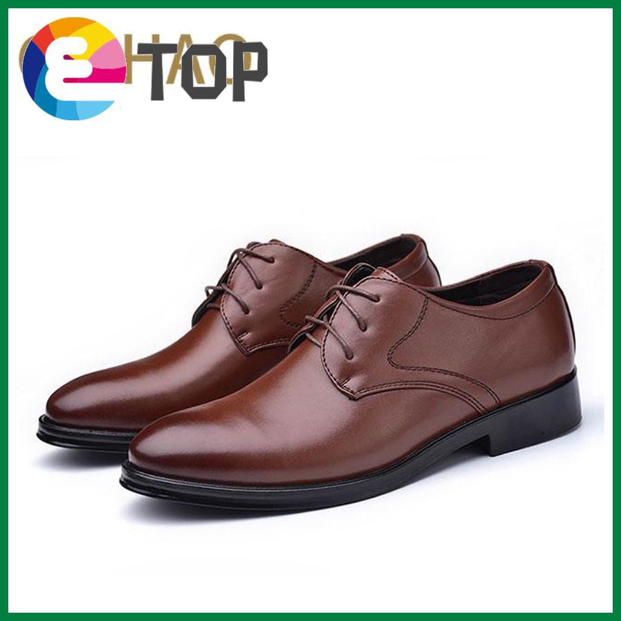 Mens Formal Leather Shoes Sale Casual Brand Shoes for Men Fashion Men Formal Shoes Business Affairs Style Breathable Casual Leather Shoes