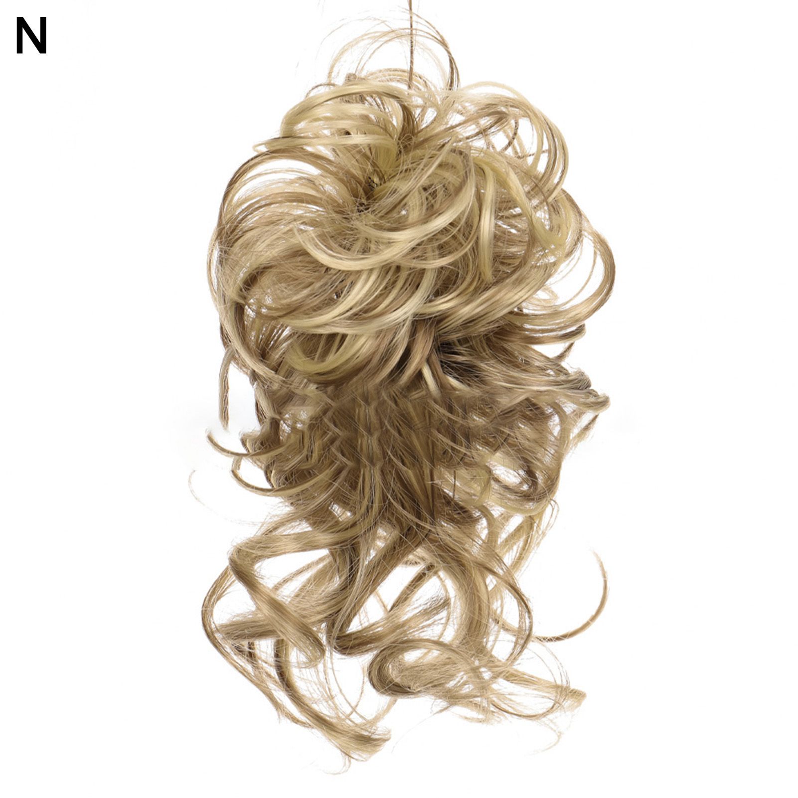Curly Donut Chignon Soft Touch Hair Bun Maker Hairpieces Ring