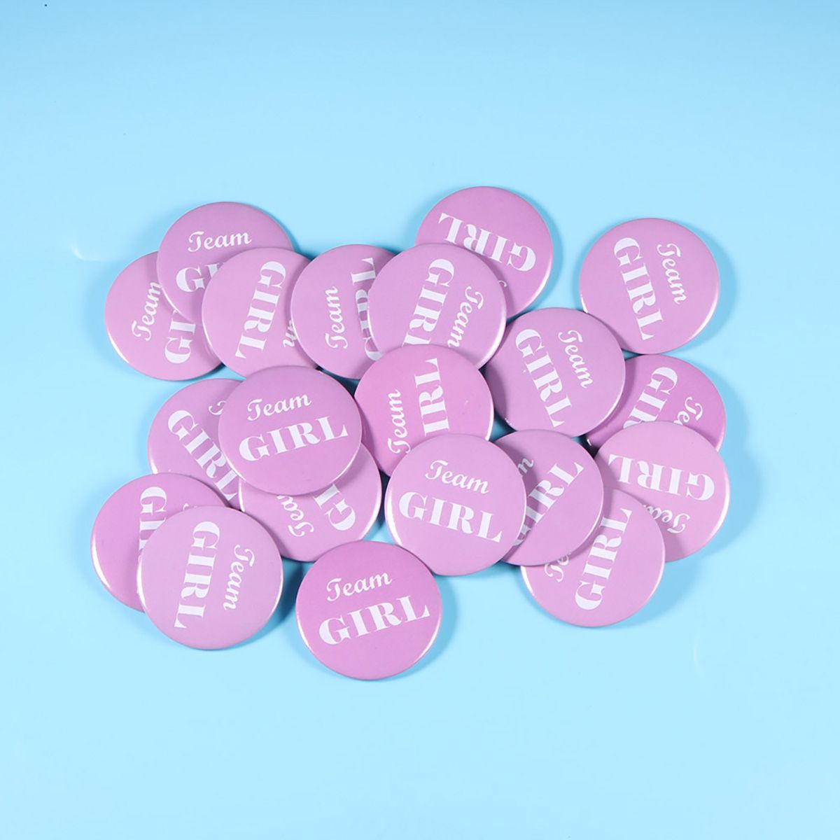 40pcs Kids Party Tinplate Button Badge Decoration Buttons Sticker Child Party Badge Tinplate Button Sticker Party Accessories