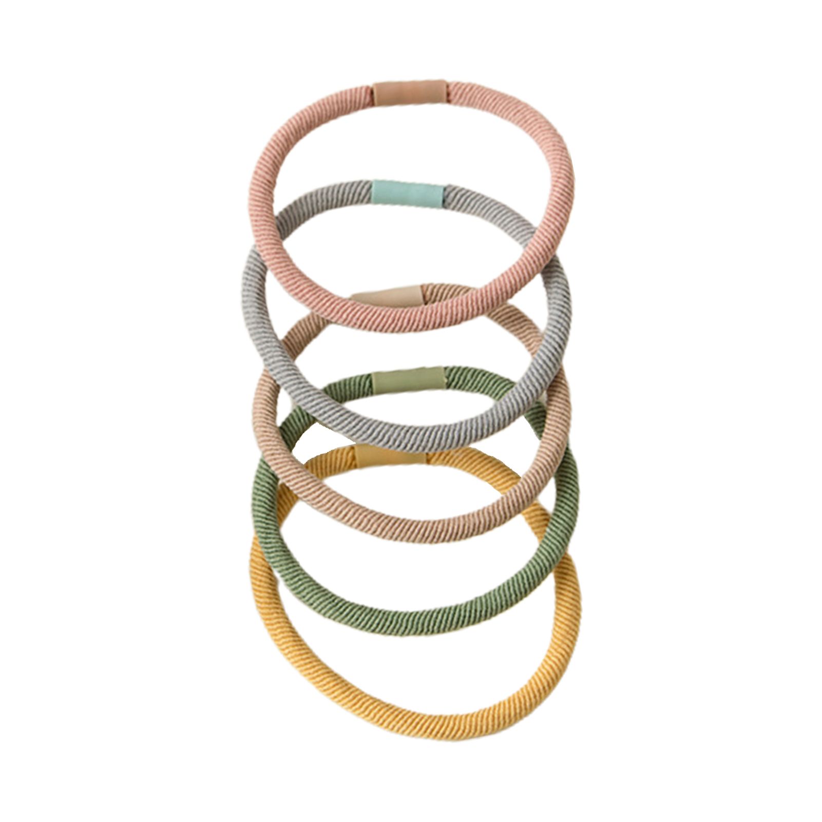 Rubber Bands Ornamental Pure Color Hair Rope Bands