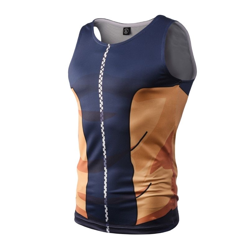 3D Printed T shirts Men Compression Shirts Comics Cosplay Costume Summer Sleeveless Tops For Male Fitness Bodybuilding Tights