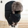 Fashion Men Women Winter Warm Trapper Ear Flap Ushanka Hat with Wind Proof