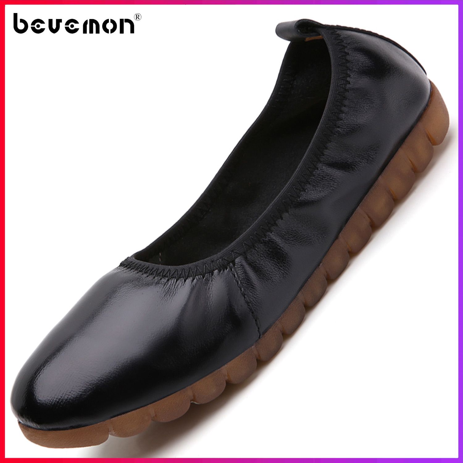 【ALLGOOD】Women's Penny Loafers Leather Driving Moccasins Comfort Boat Shoes