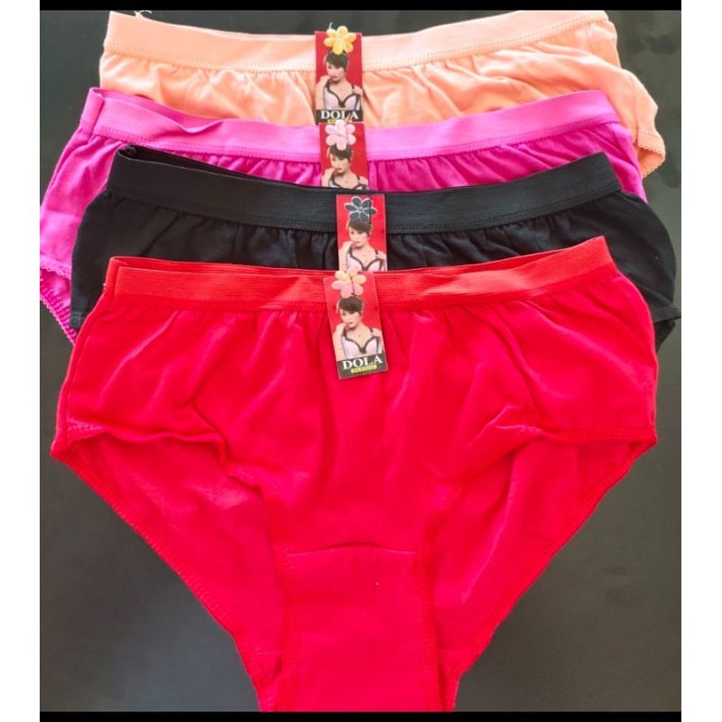 Ladies Underwear Full Cotton Solid Color Panty