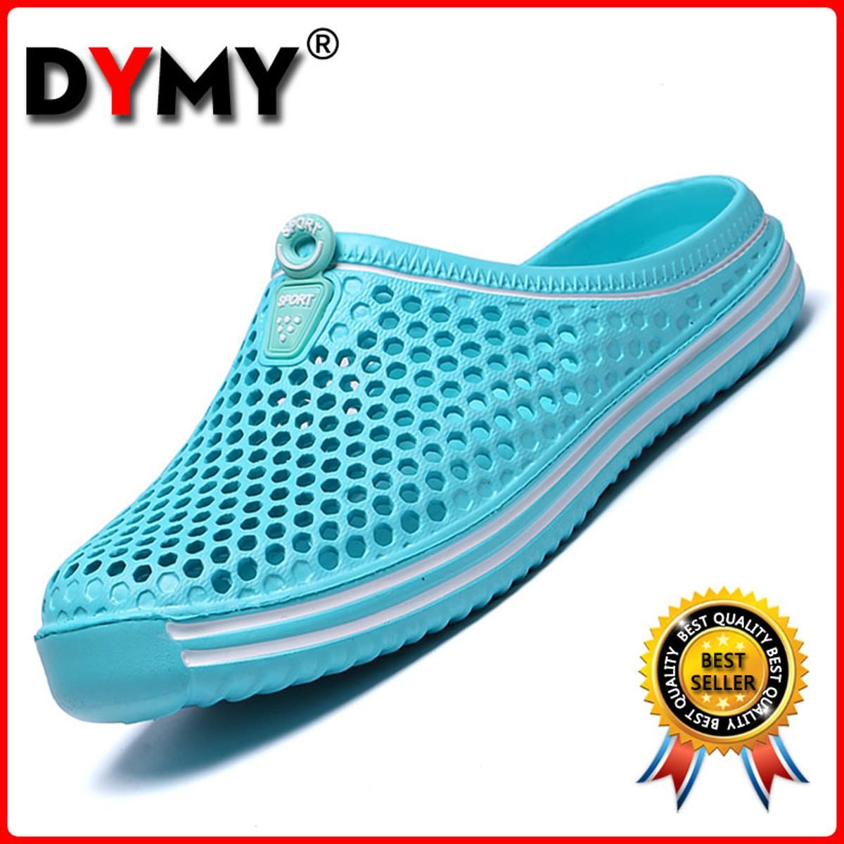 DYMY Men Beach Sandals Women Outdoor Casual Shoes Men Slip on Shoes Garden Sandals Water Shoes Shower Slippers Unisex Sandals