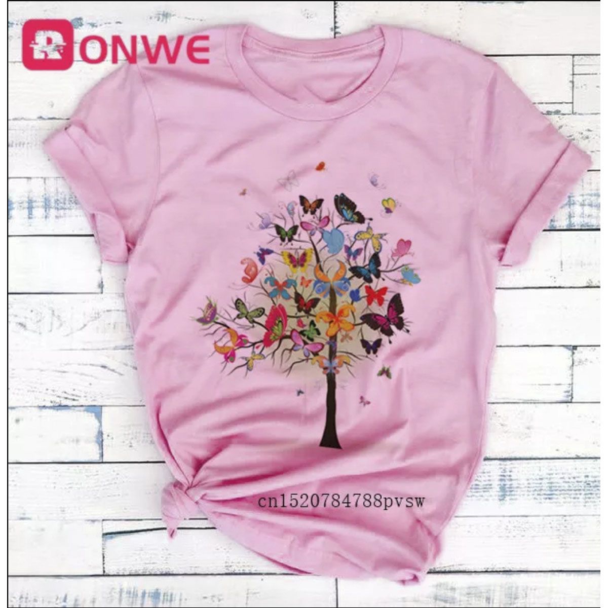 Fashion Tops Ladies Short Sleeve Casual Girl's Print Cotton&Polyester new T-Shirt For women