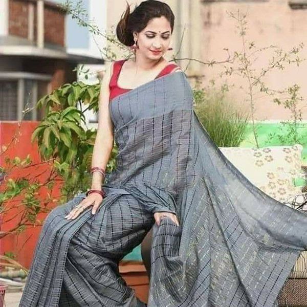 Half Silk Joom Sharee Without Blouse Piece For Women’s