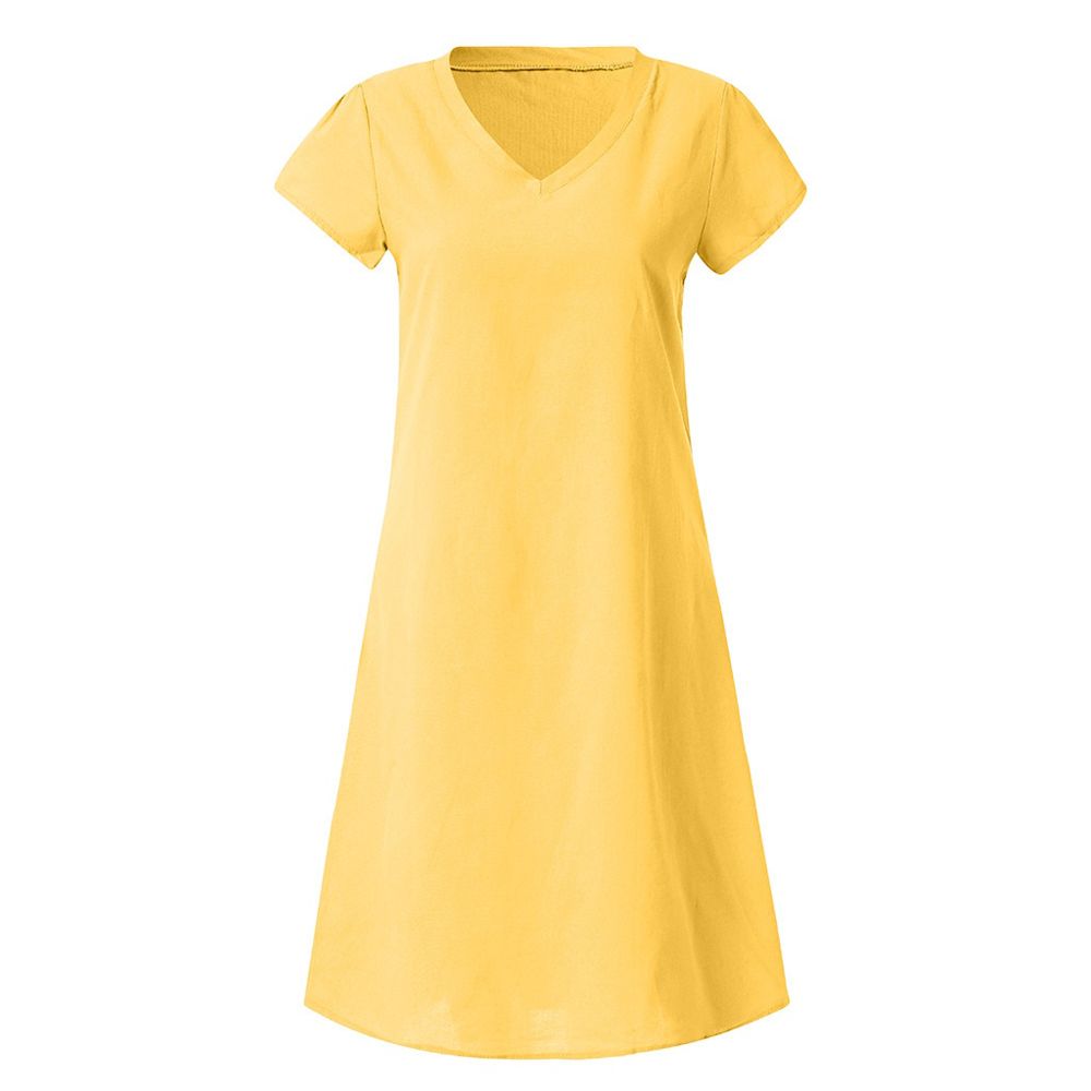 2021 NEW Women Dress Plus Size Dresses Womens Loose Summer Style   Cotton Casual Big Size Ladies Dress  party dress