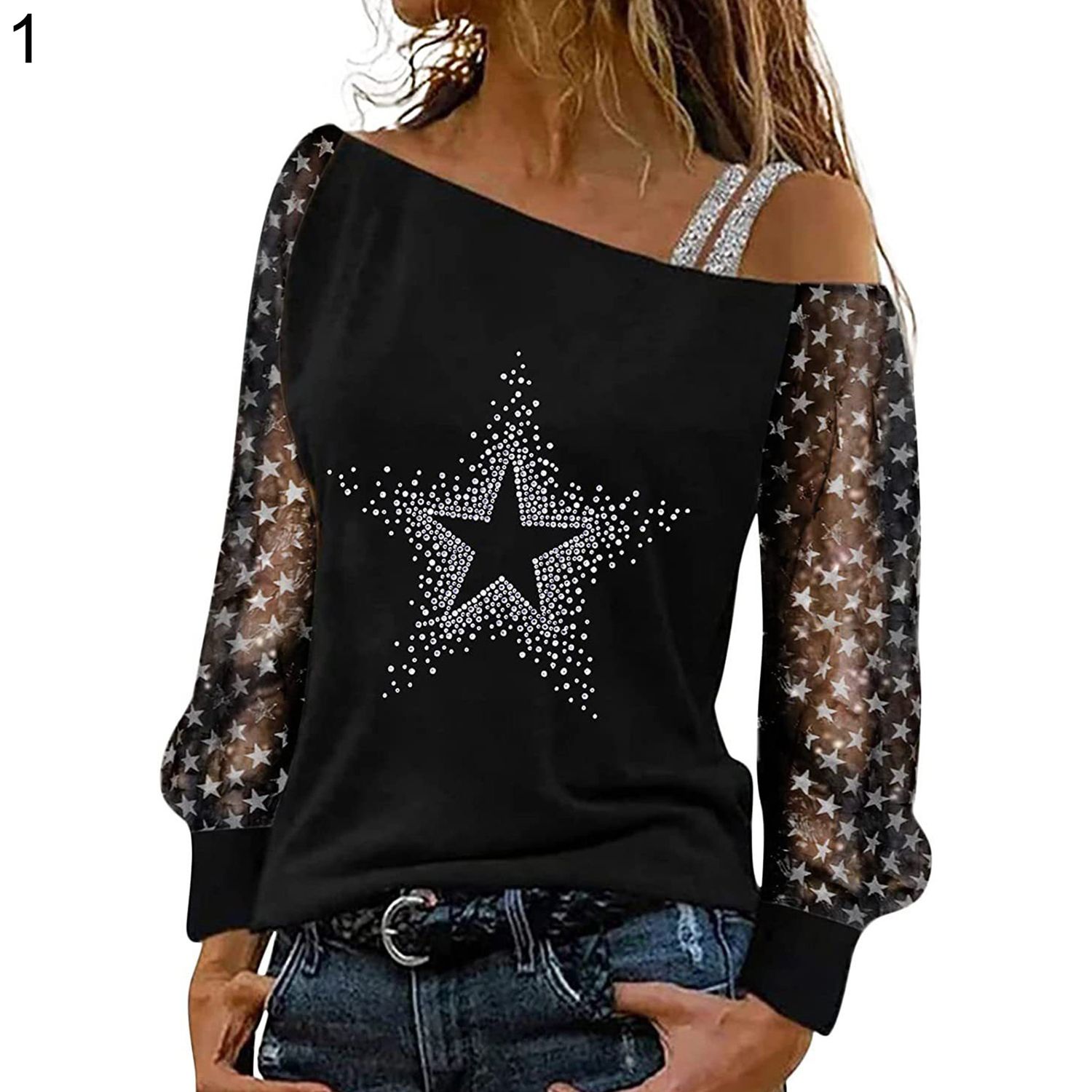 Spring Shirt See-through Wear-resistant Spring Blouse