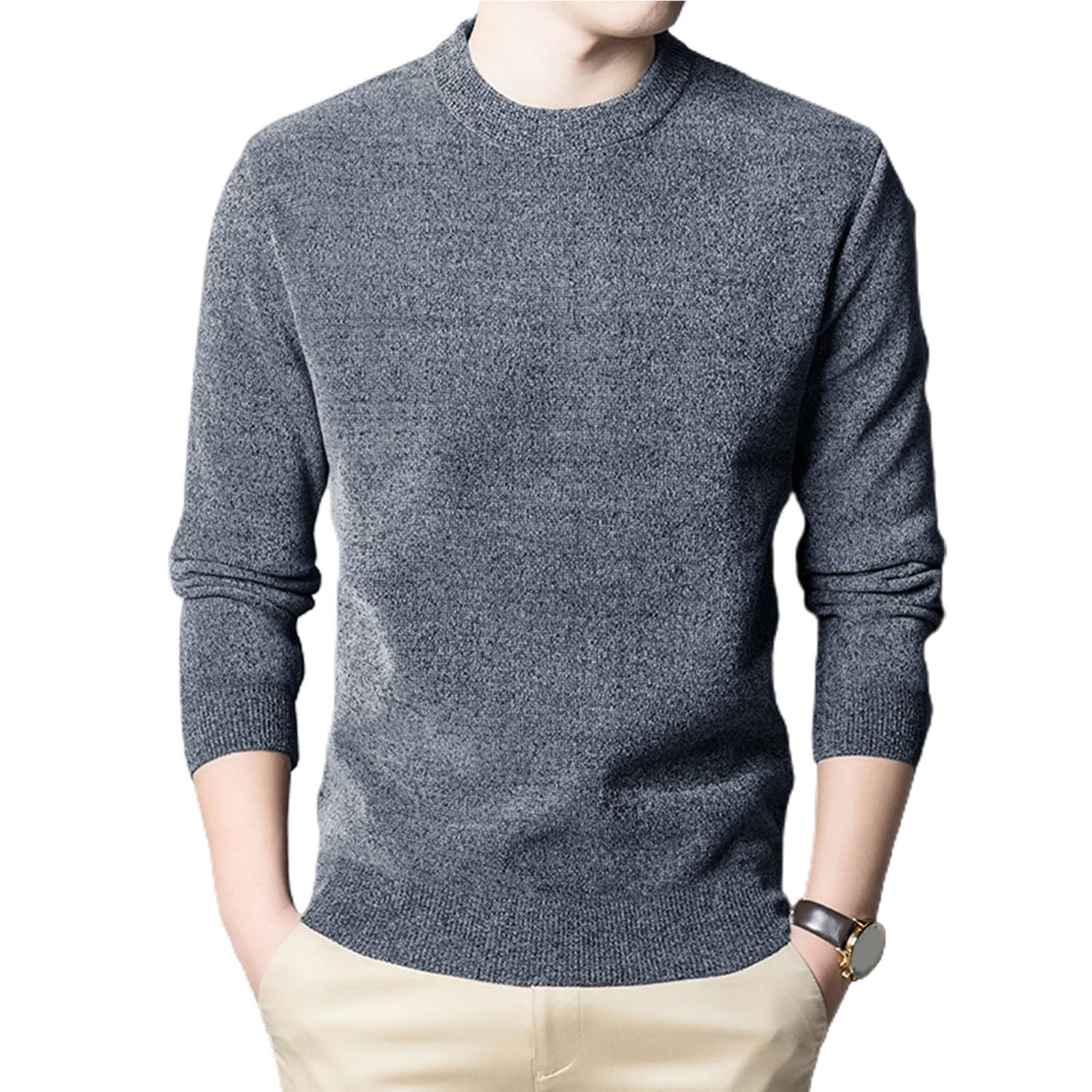 Spring Sweater Elastic Thermal Base Sweater