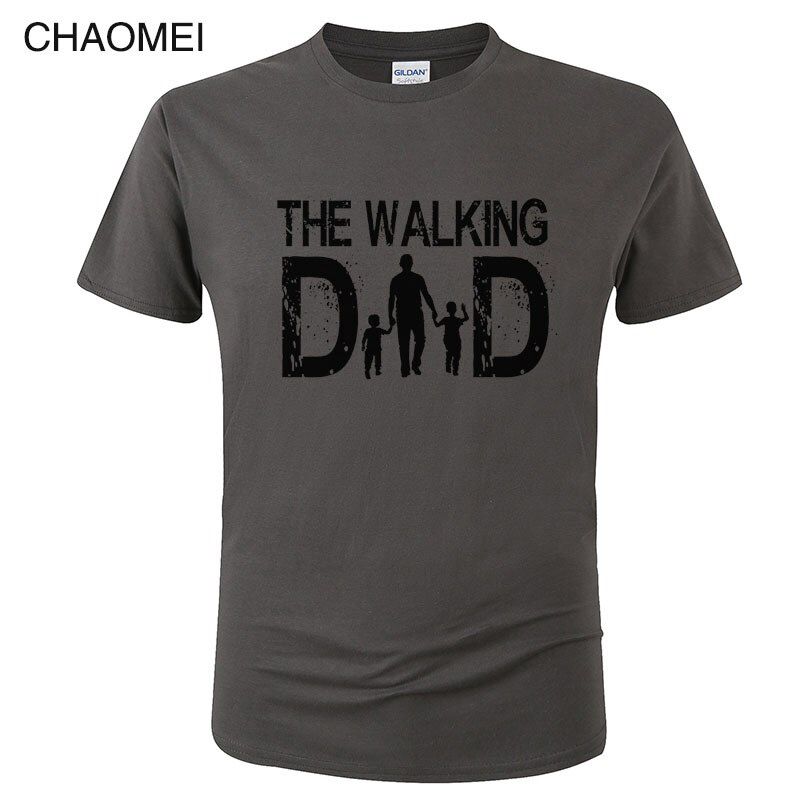 The Walking Dad T Shirt Men Funny Dads Fathers Day Gift Ideas T-ShirtNew 2019 Hot Summer Cotton Short Sleeve Cool Tops Tees C80