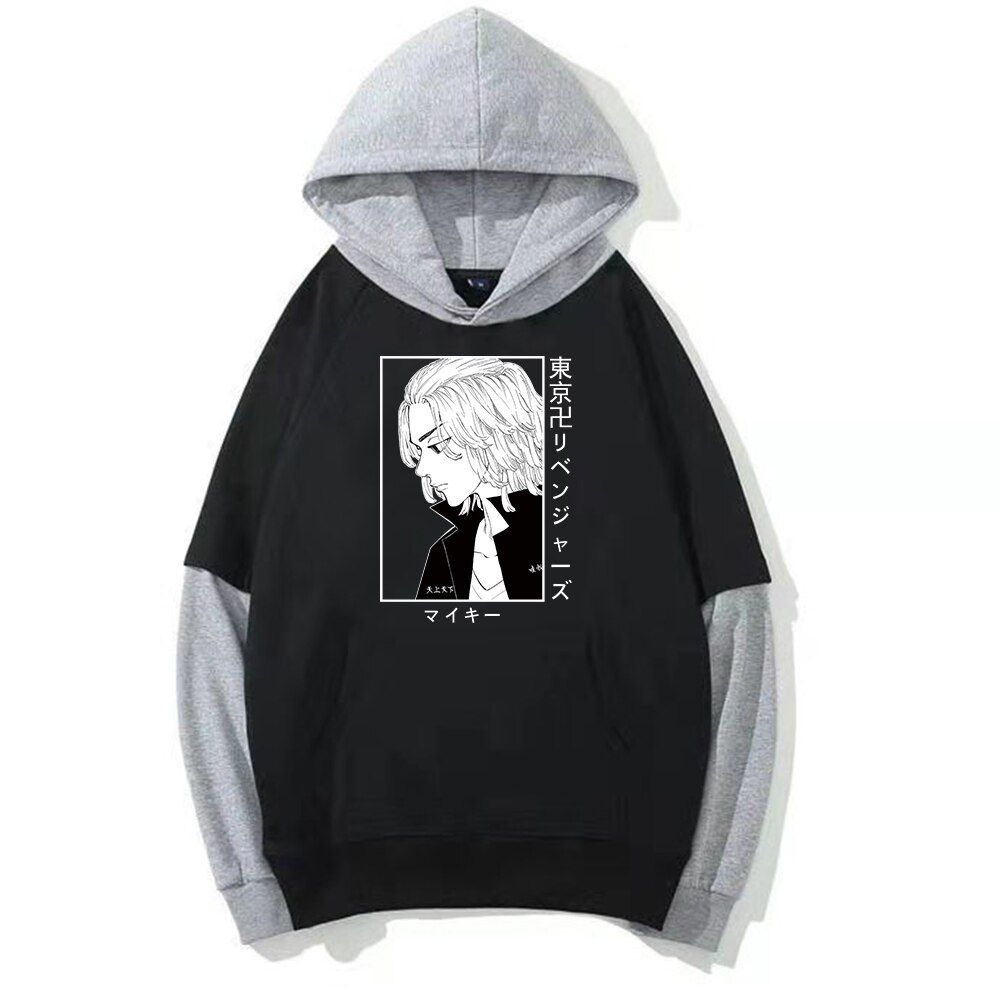 Anime Tokyo Revengers Printed Hoodie Uni Funny Manjiro Sano Long Sleeve Oversize  Hop Sudaderas Hoodies