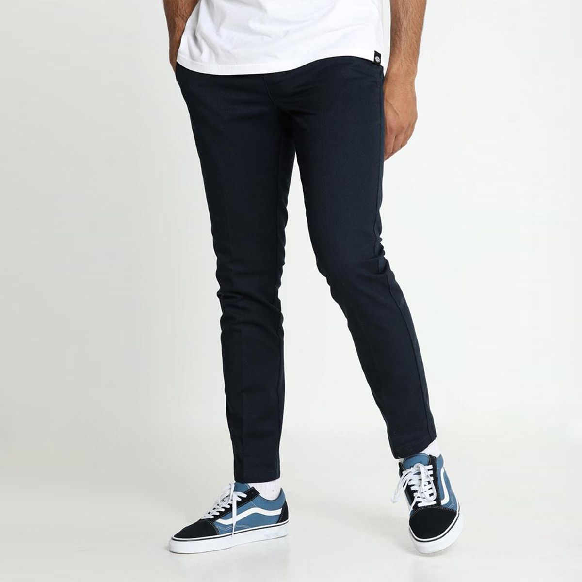 Nazara Slim-Fit Chino Gabardine Pants - Royal Blue