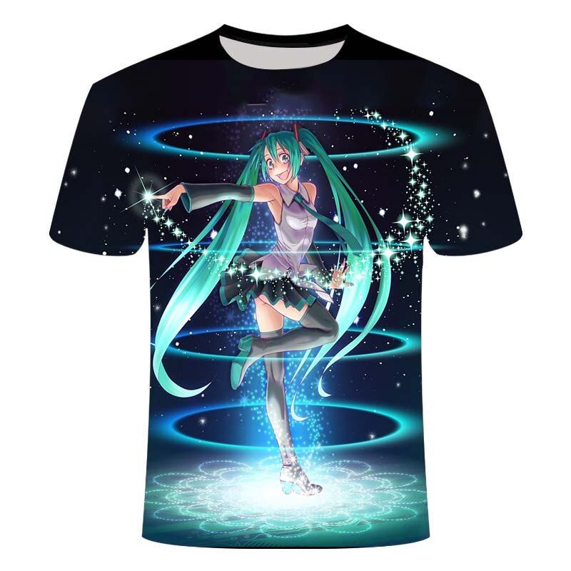 Men and women T-shirt 3D y anime character fashion Harajuku style short-sleeved t-shirt Summer hot