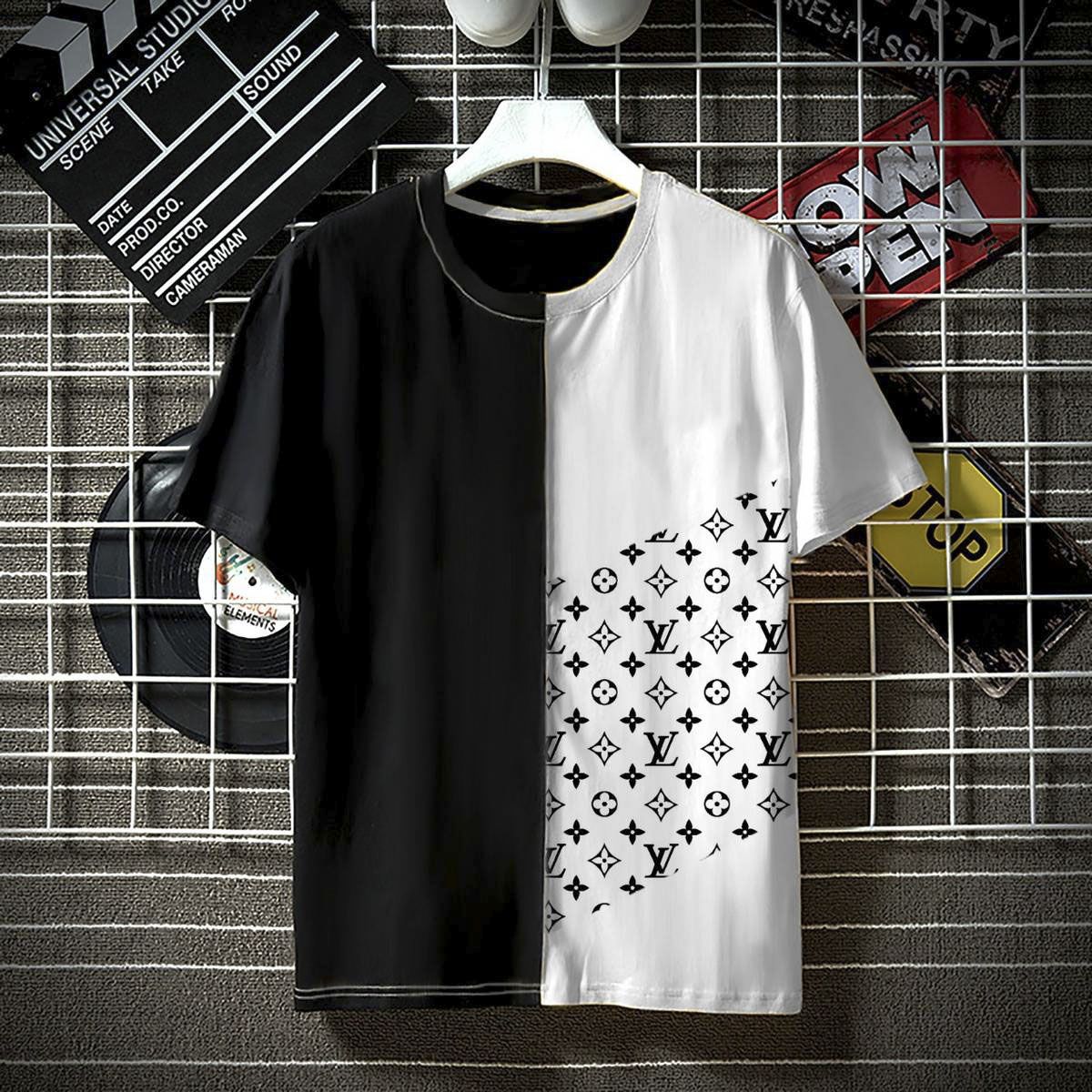 Doble Part VL Black T-Shirt For Men 2021