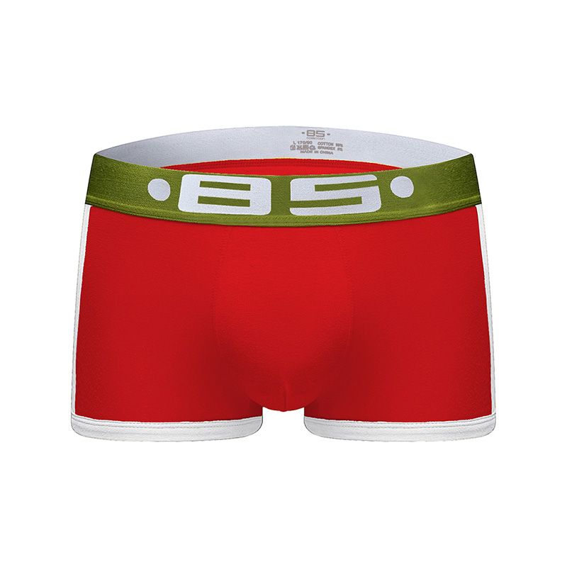 CMENIN BS (1 Pieces) Nylon Comfortable Boxer Men Underware Trunks Striped Mens Underwear Boxershorts Gift BS40