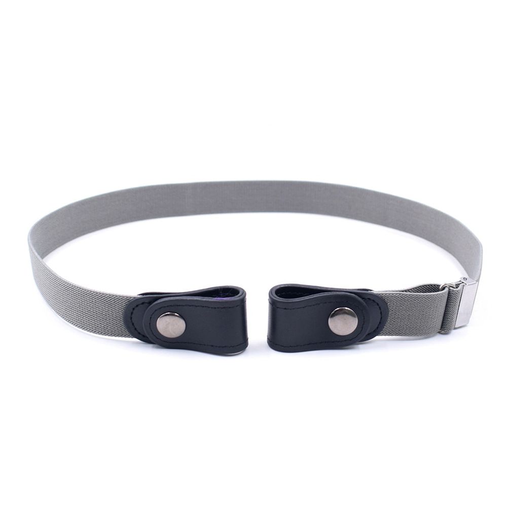 Elastic Belts Buckle-free Adult Children Invisible Belt For Jeans No Bulge Hassle Fashion Casual Adjustable For Women Men