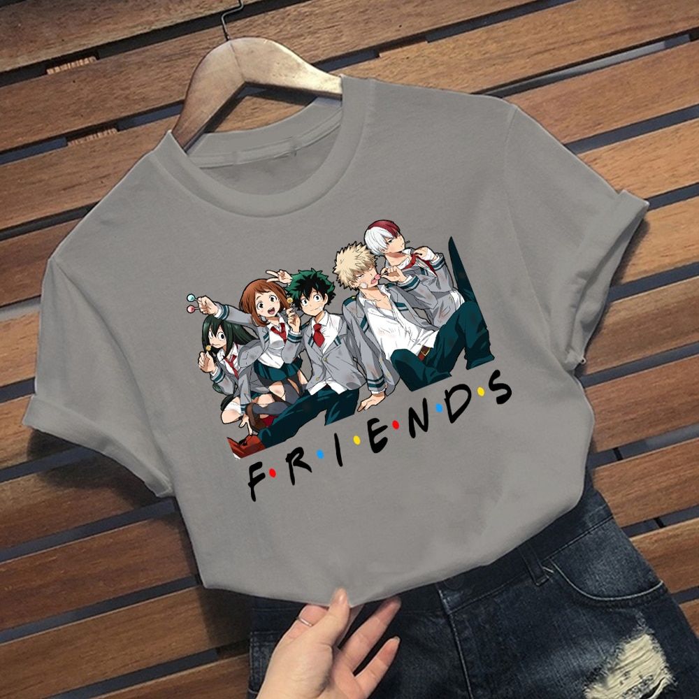 anime My Hero Academia Tees Men Tops T-shirt manga Katsuki Bakugou  Harajuku UniTshirt Male 90s
