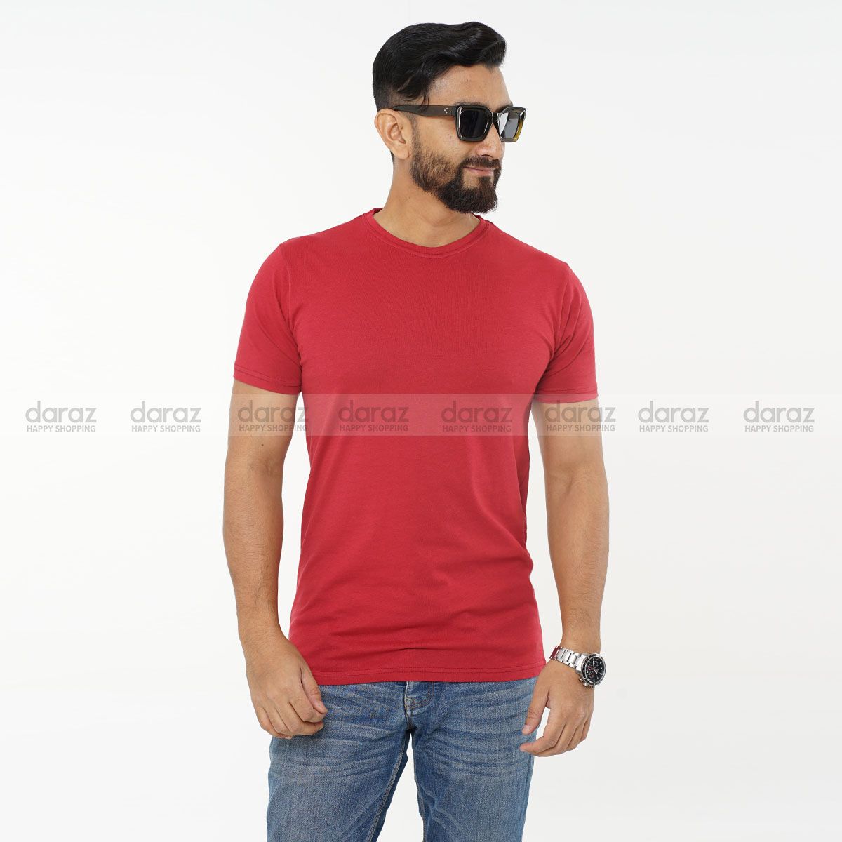 Short Sleeve Cotton T-Shirt For Men's