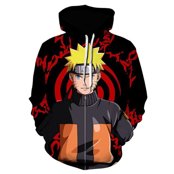 winter Cartoon Sweatshirt harajuku style hoodies itachi pullover anime 3D Print hoodies one piece Casual Pullover sudaderas