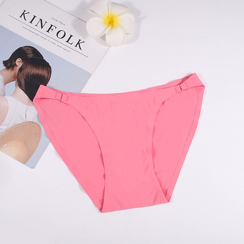 [CMENIN Girls] Ins Style Nylon Panties for Woman Soft Thongs Female Underwear Sleeping Wear P0117