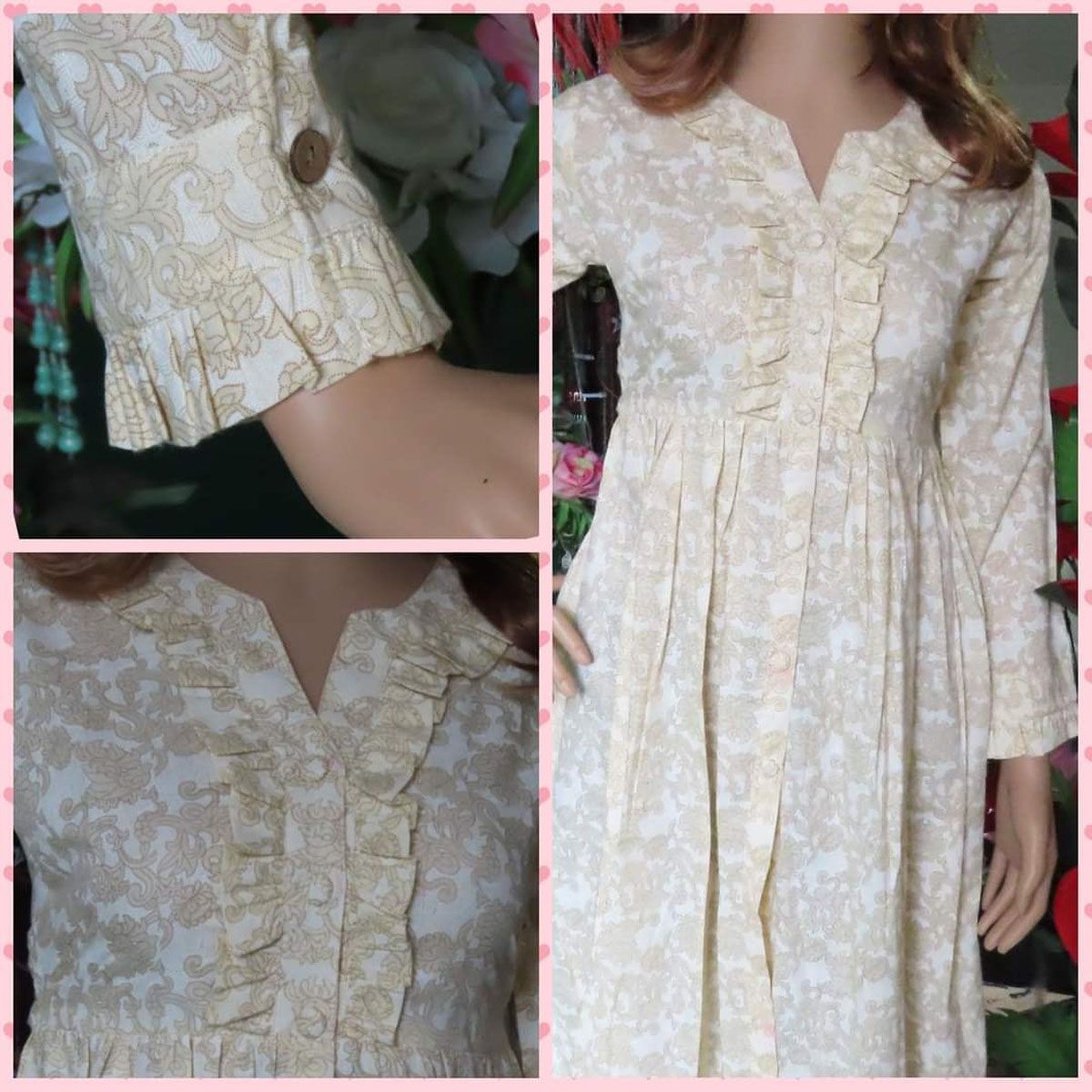 Marbel Georgette Gawn