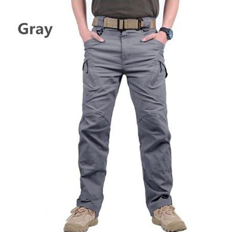 Tactical Pants Men   Trousers Manyckets Outdoor Hikling Waterproof Wear Resistant Casual Cargo Pants