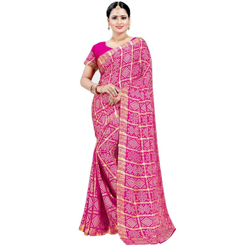 Indian Chundri Exclusive Silk Saree for Women