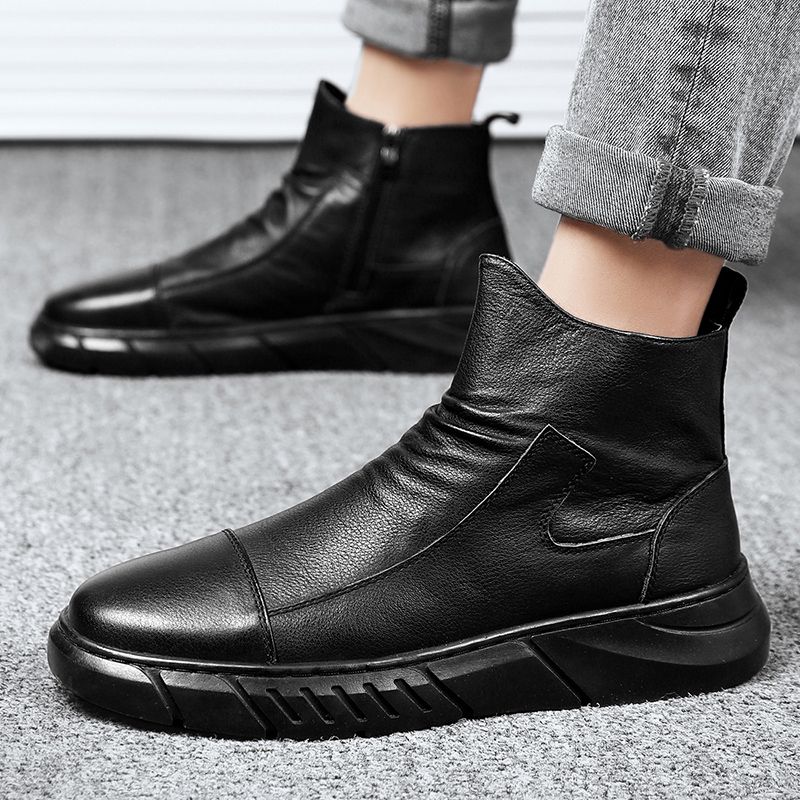 Men's Boots New Ankle Boots for Men Fashion Martin Boots Casual Shoes Outdoor Tooling Boots Men
