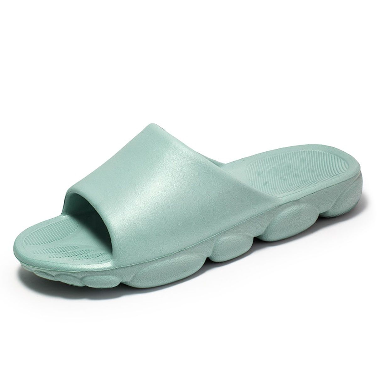 Fashion Men Sandals Summer Outdoor Plus Size Slides Unisex Shower Slippers Men’s Shoes Brand Flip-Flop Leather Slippers Women